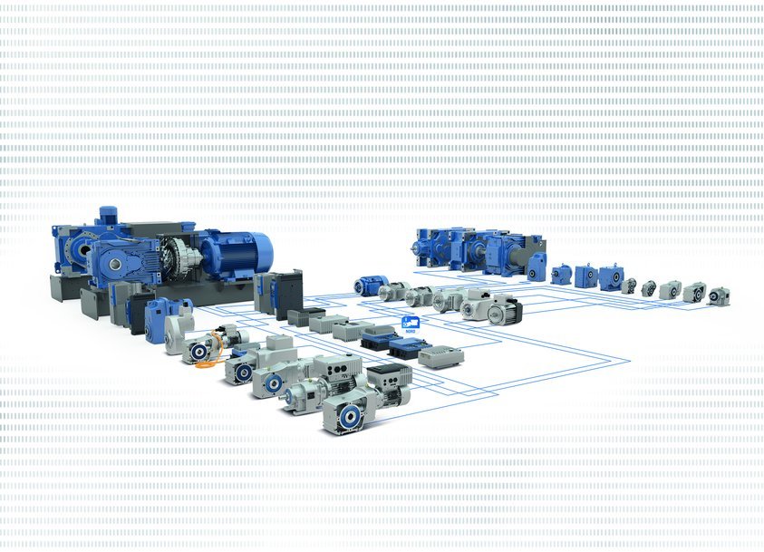 System modułowy NORD dla wszystkich rozwiązań napędowych   Indywidualna konfiguracja układów napędowych zgodnie z wymaganiami klienta